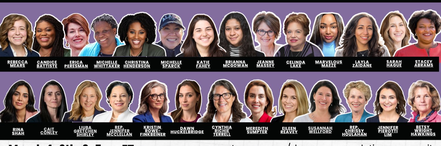 RepresentWomen's banner