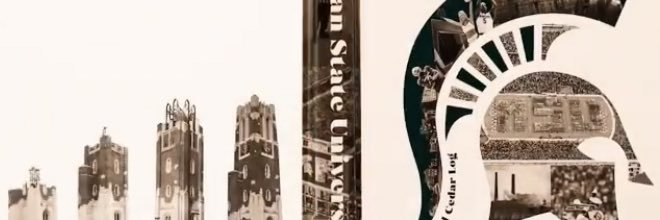 The Red Cedar Log banner