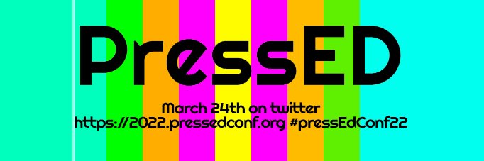 PressED Conf - A tweeting WordPress conference banner