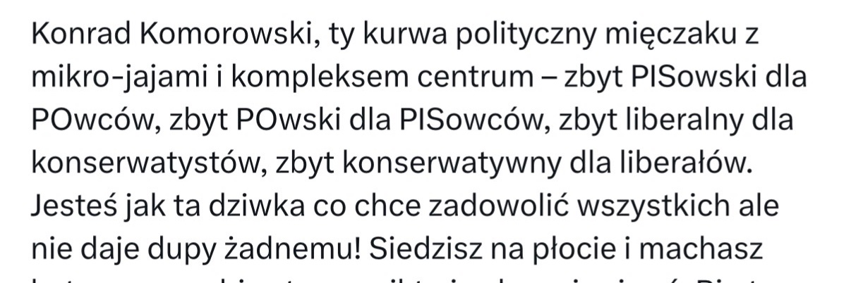 Konrad Komorowski #FEIO2025 banner