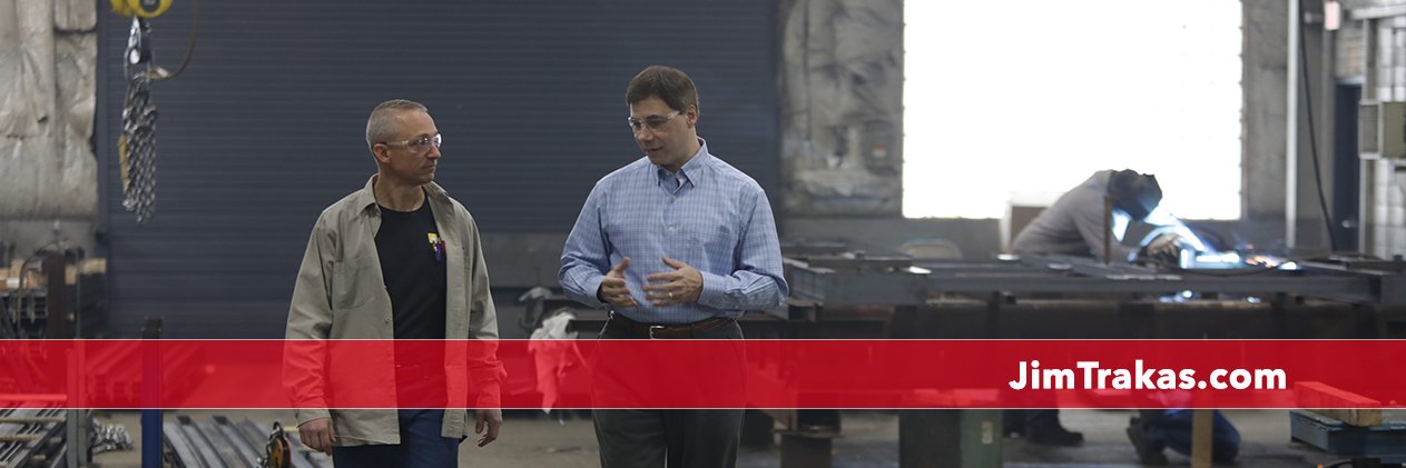 Jim Trakas banner