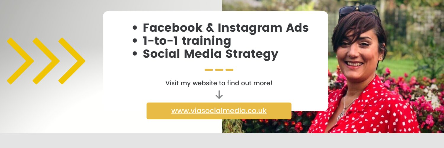Kirsten at Via Social Media banner