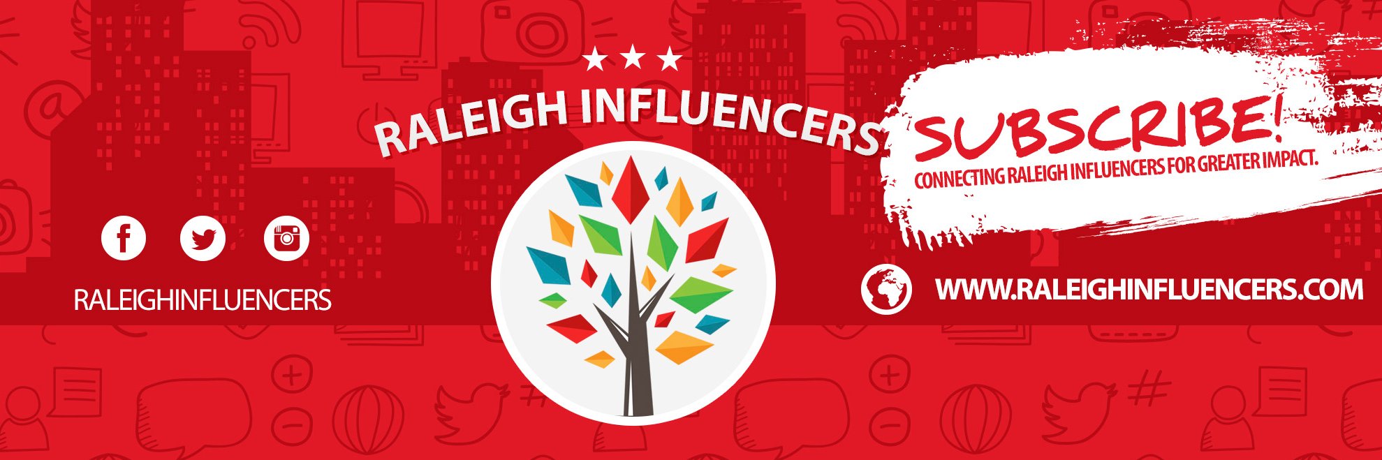 Raleigh Influencers banner
