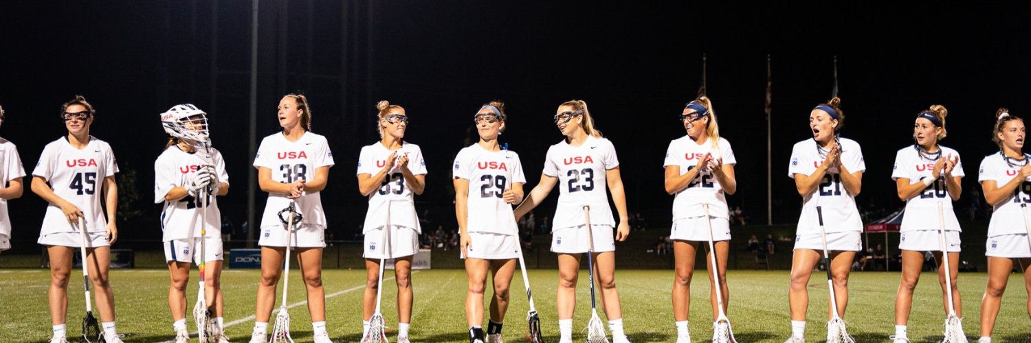 USA Lacrosse Women's National Team's banner