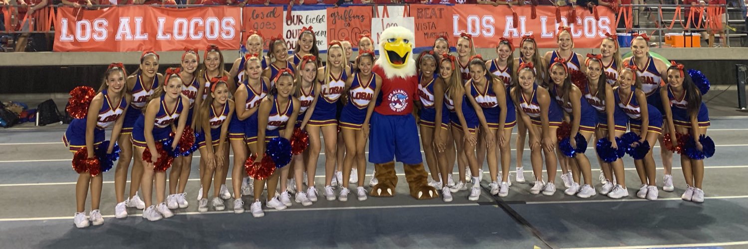 Los Alamitos Song And Cheer banner