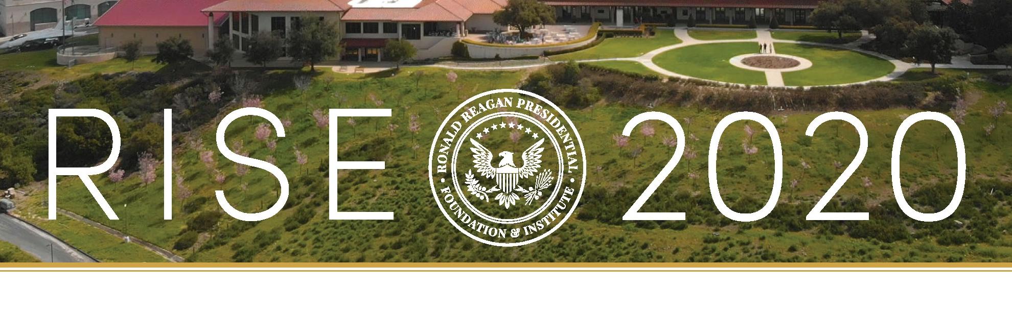 Reagan Institute Summit on Education banner