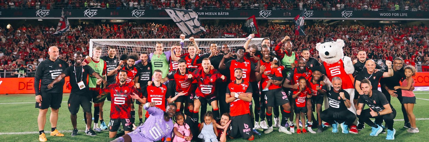 Le Football Rennais ❤️🖤 banner