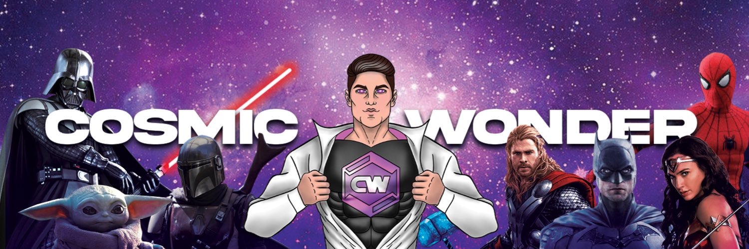 Warren Thompson “Cosmic Wonder” banner