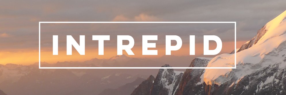 Intrepid Magazine banner