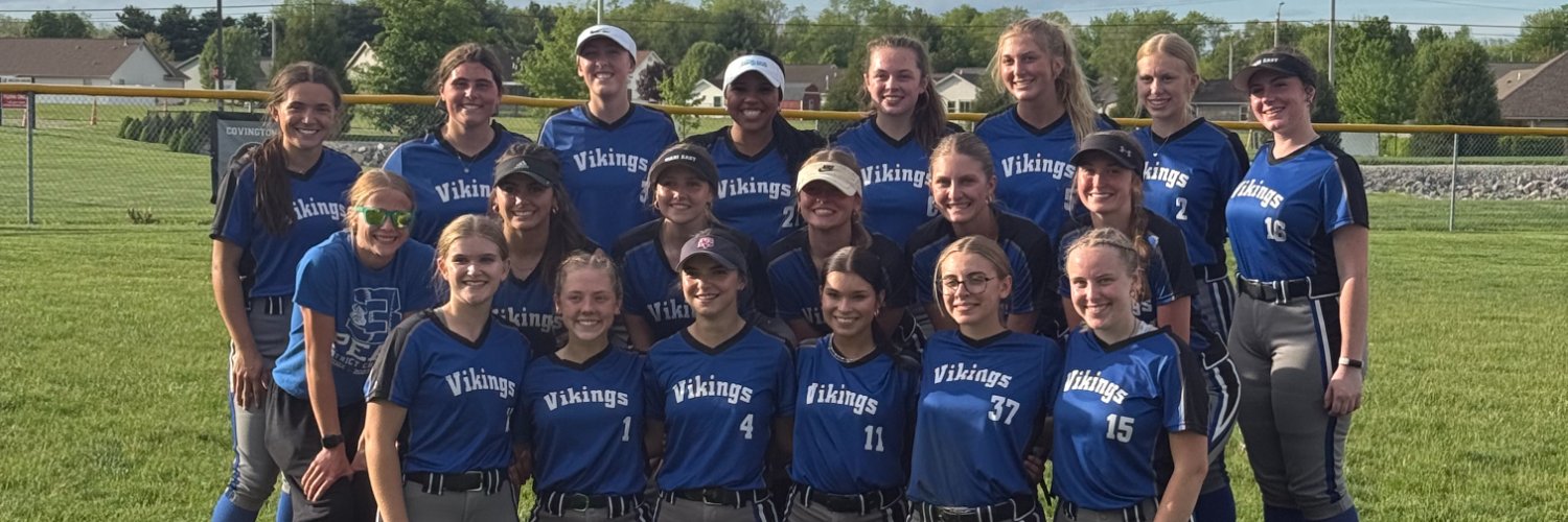 Miami East Fastpitch banner