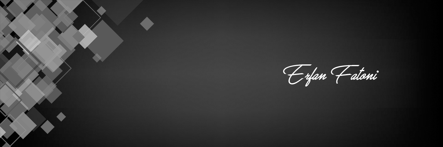 erfanfatoni's profile banner image