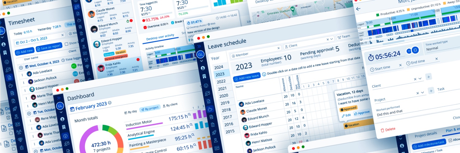 Trackabi Time Tracking banner
