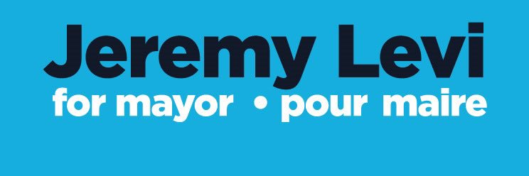 Mayor Jeremy Levi banner
