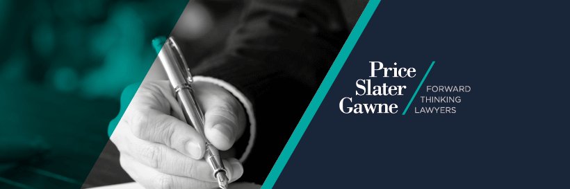 Price Slater Gawne banner