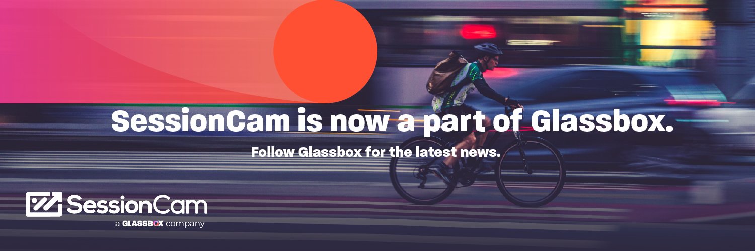 SessionCam's profile banner image