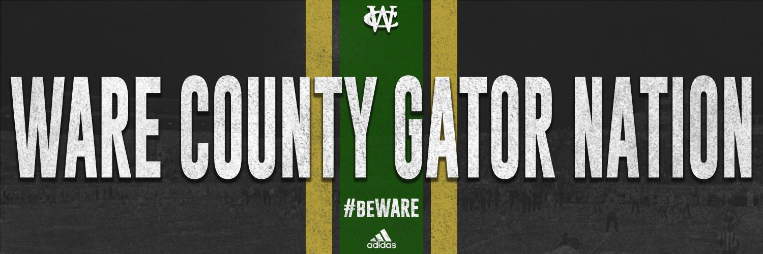 Ware County Gator Nation's banner
