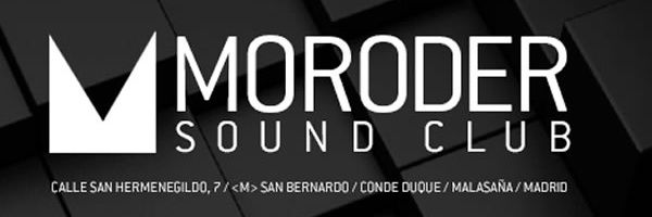 MORODER SOUND CLUB banner