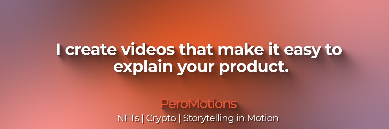Motion Design | Video Editor's banner