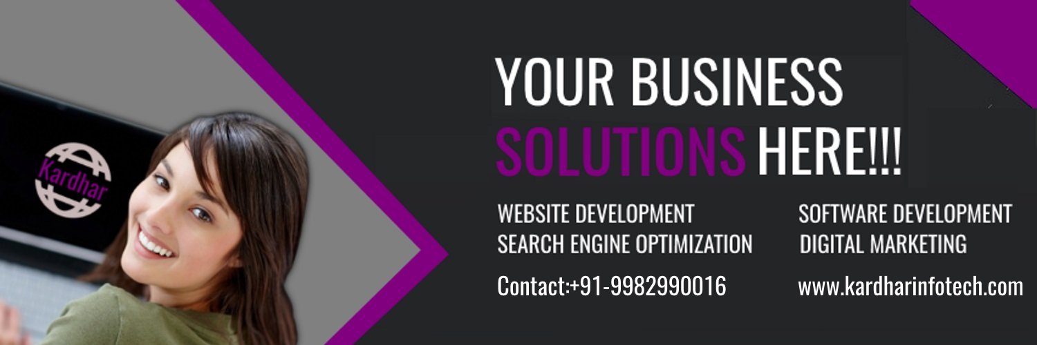 kardharinfotech's profile banner image