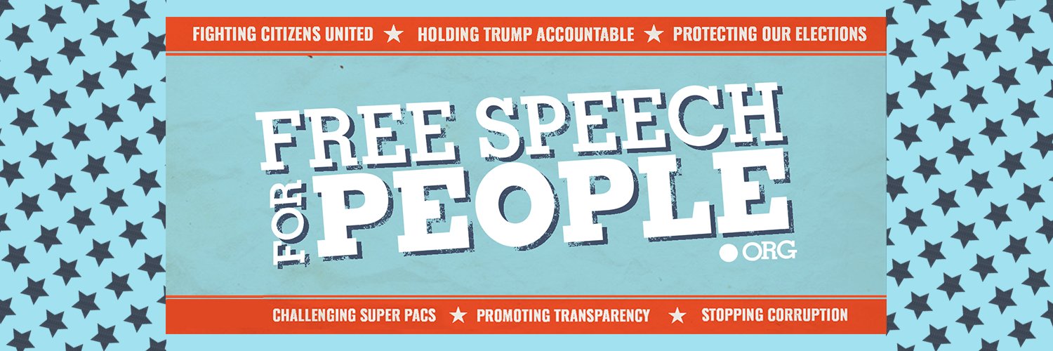 Free Speech For People Profile Banner
