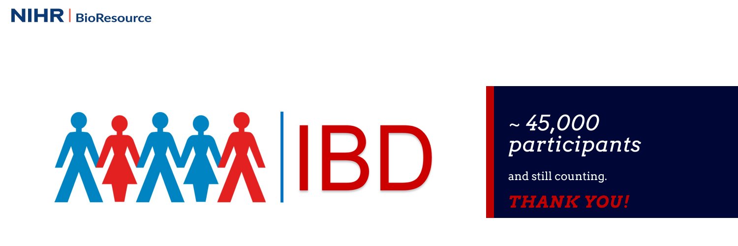 NIHR IBD BioResource 💙 banner