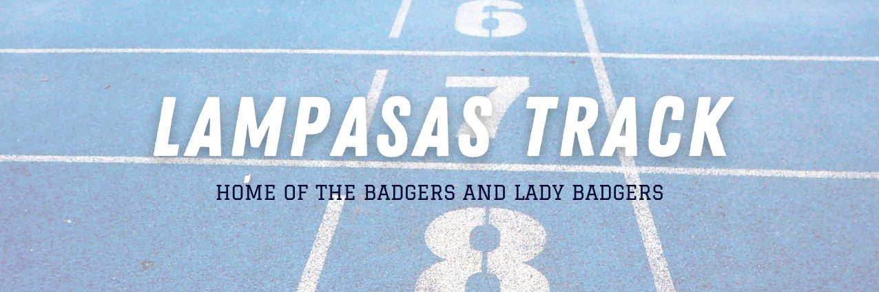 Lampasas Track & Field banner