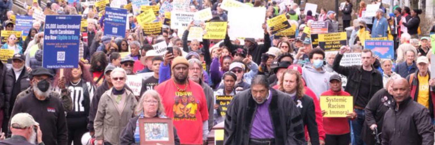 North Carolina Poor People's Campaign's banner