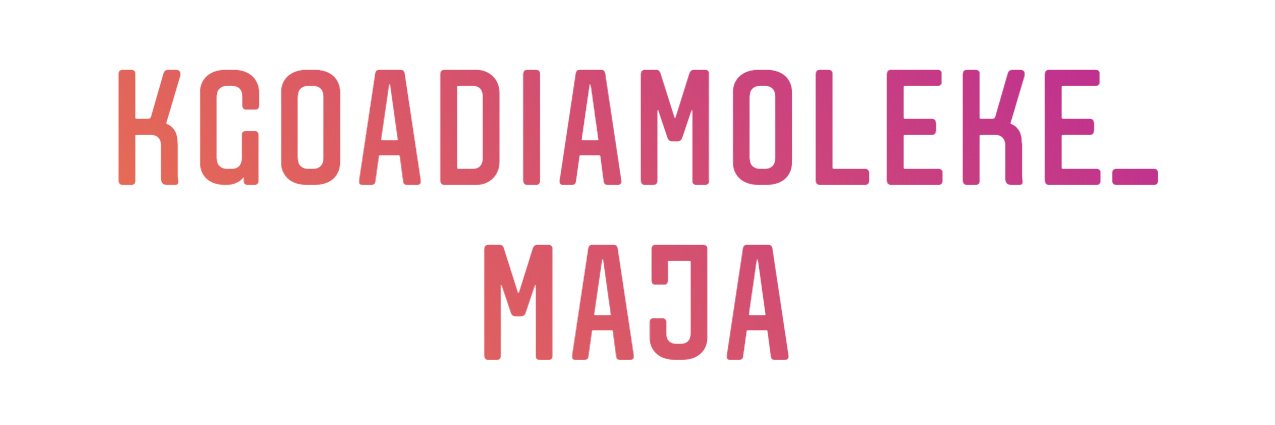 kgoadiamoleke Maja banner