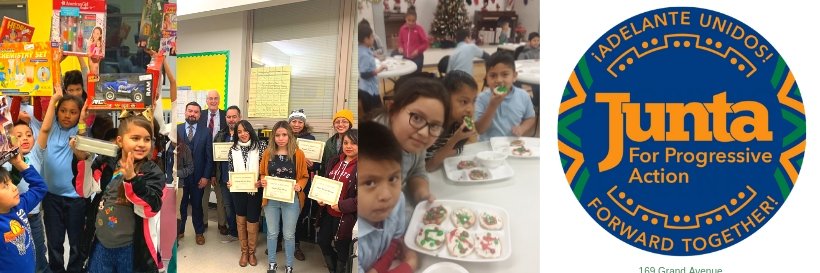 JUNTA for Progressive Action banner