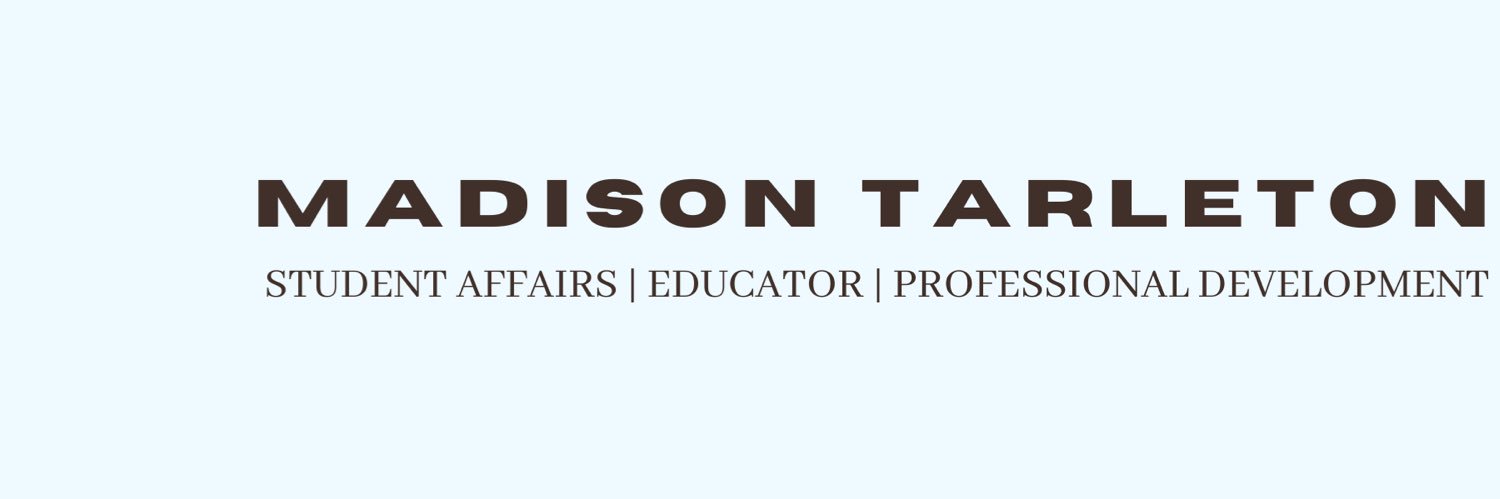 Madison Tarleton, PhD (she/her) banner