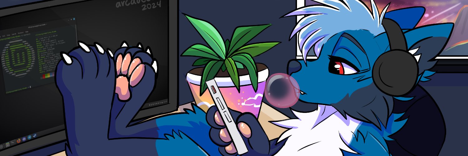 Clicky Coyote 💉🏳️‍🌈🌱🔞 banner