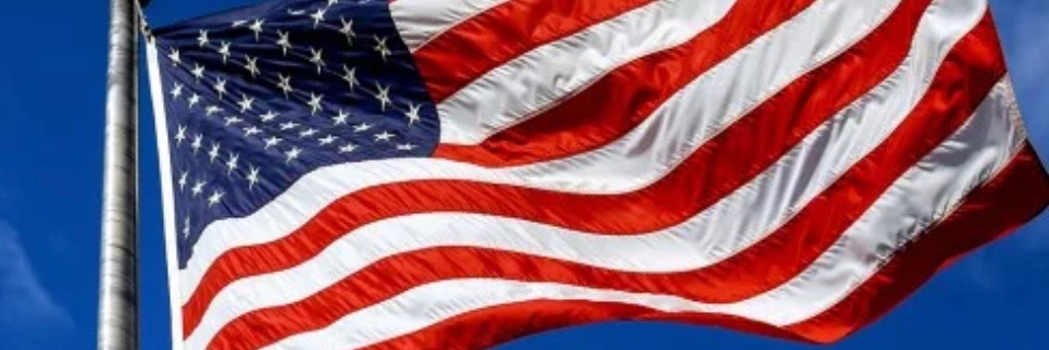 America First banner