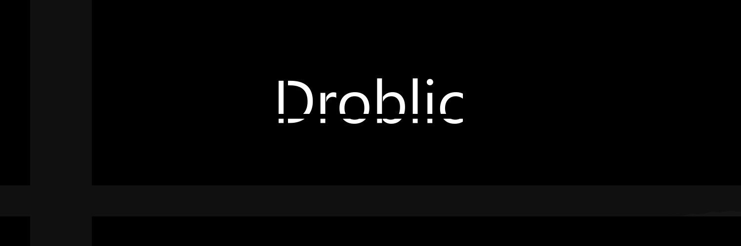 Droblic's profile banner image