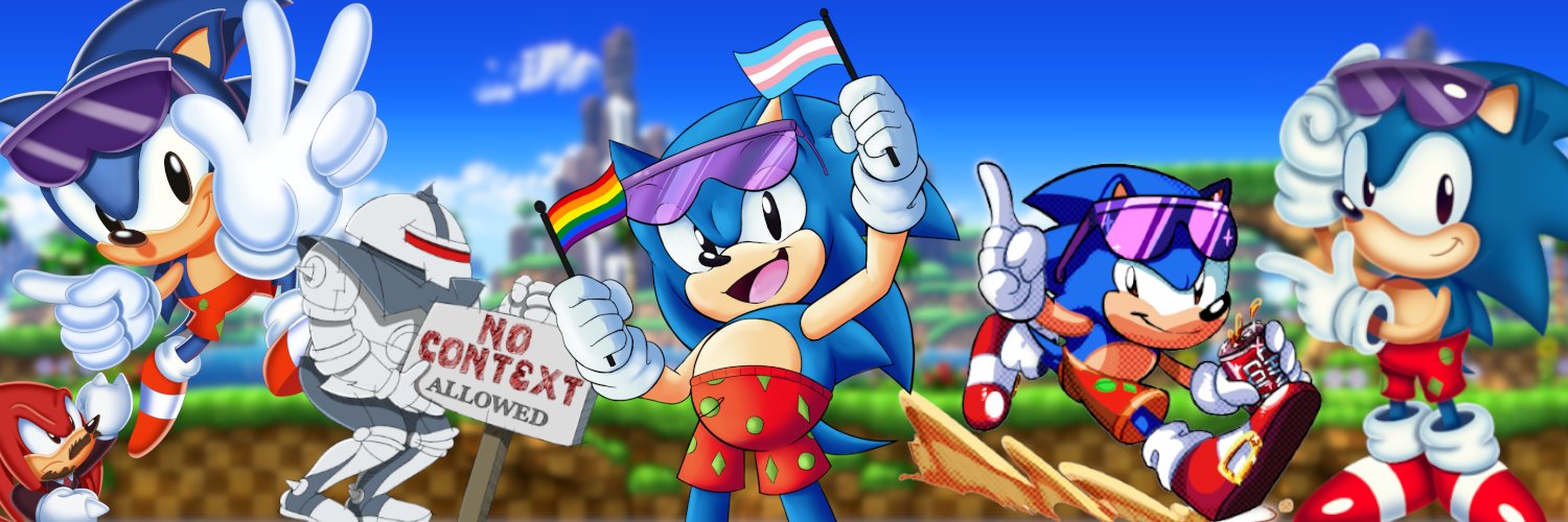 No Context Sonic Profile Banner