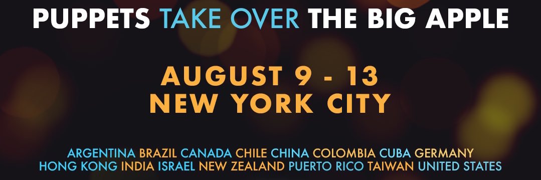 Puppet Fringe Festival NYC banner