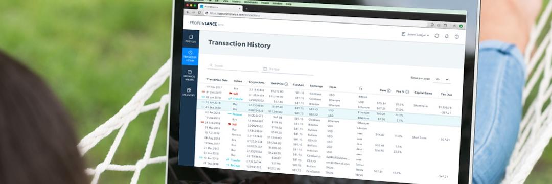 ProfitStance - Crypto Tax & Accounting banner