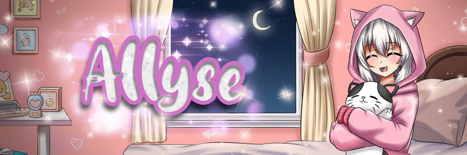 ALLYSE 🎀✧ COMMS OPEN banner