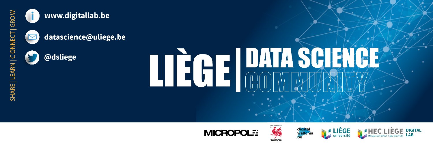 DataScienceLiege banner