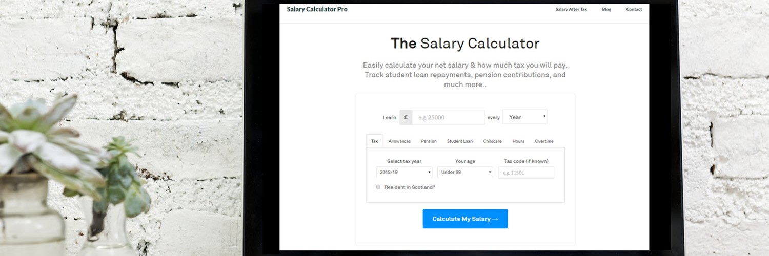 SalaryCalcPro's profile banner image