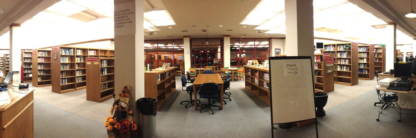 Bel Air HS Library banner