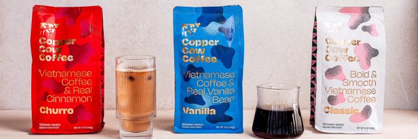 Copper Cow Coffee Profile Banner