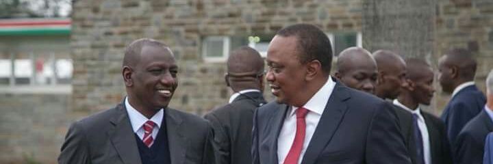 Team President Kenyatta banner