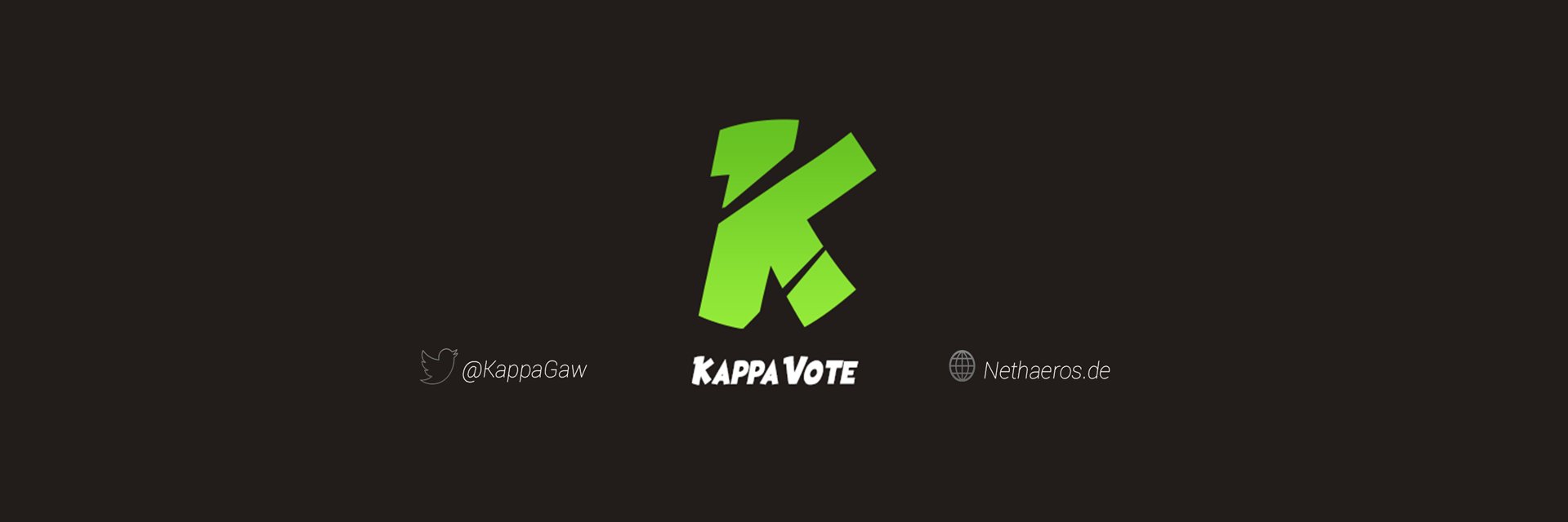 KappaVote banner