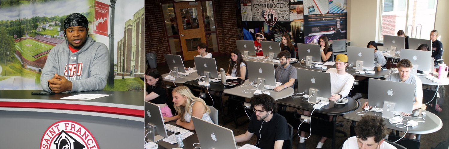 Saint Francis University Communications banner
