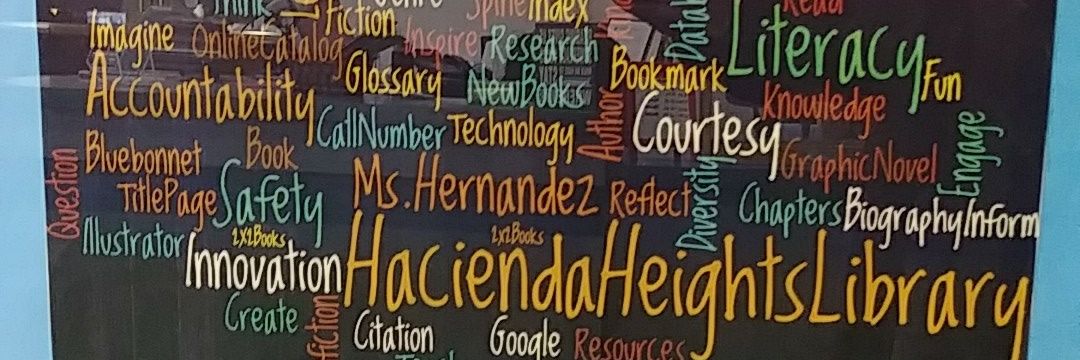 Hacienda Heights International Library banner
