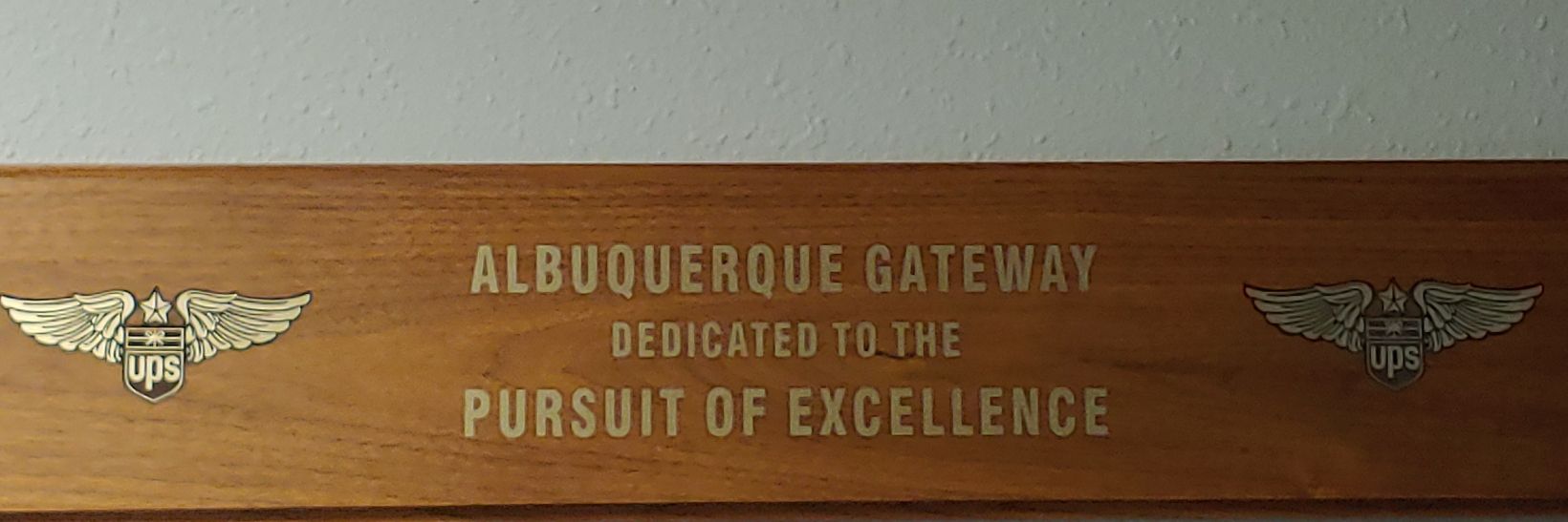 UPS ABQ Gateway banner