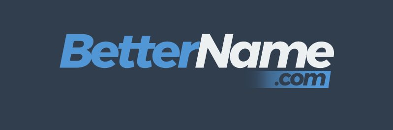 BetterName.com banner
