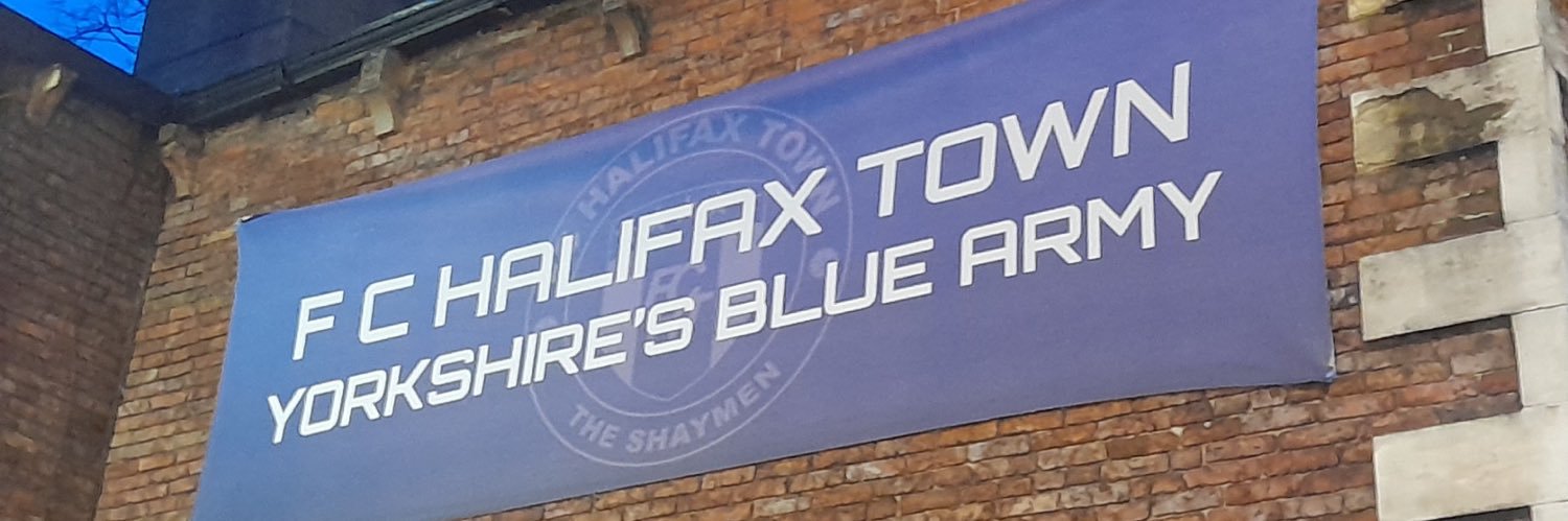 Halifax Town Supporters’ Club banner