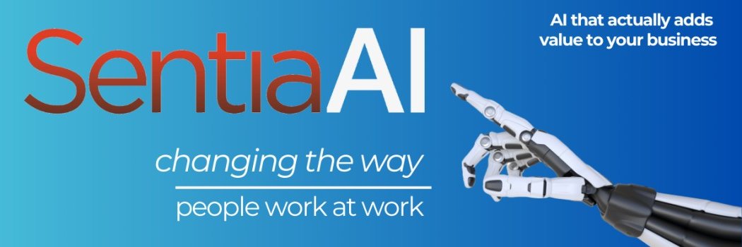 Sentia-Smart AI Enablement for Sales & Marketing banner
