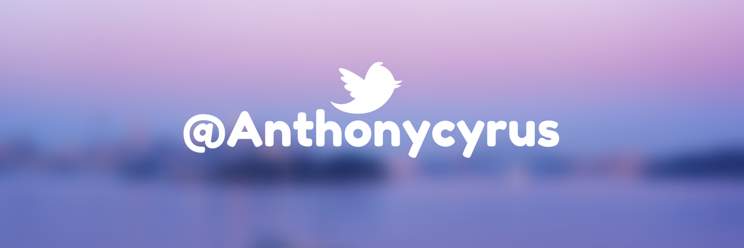 anthonycyrus's profile banner image